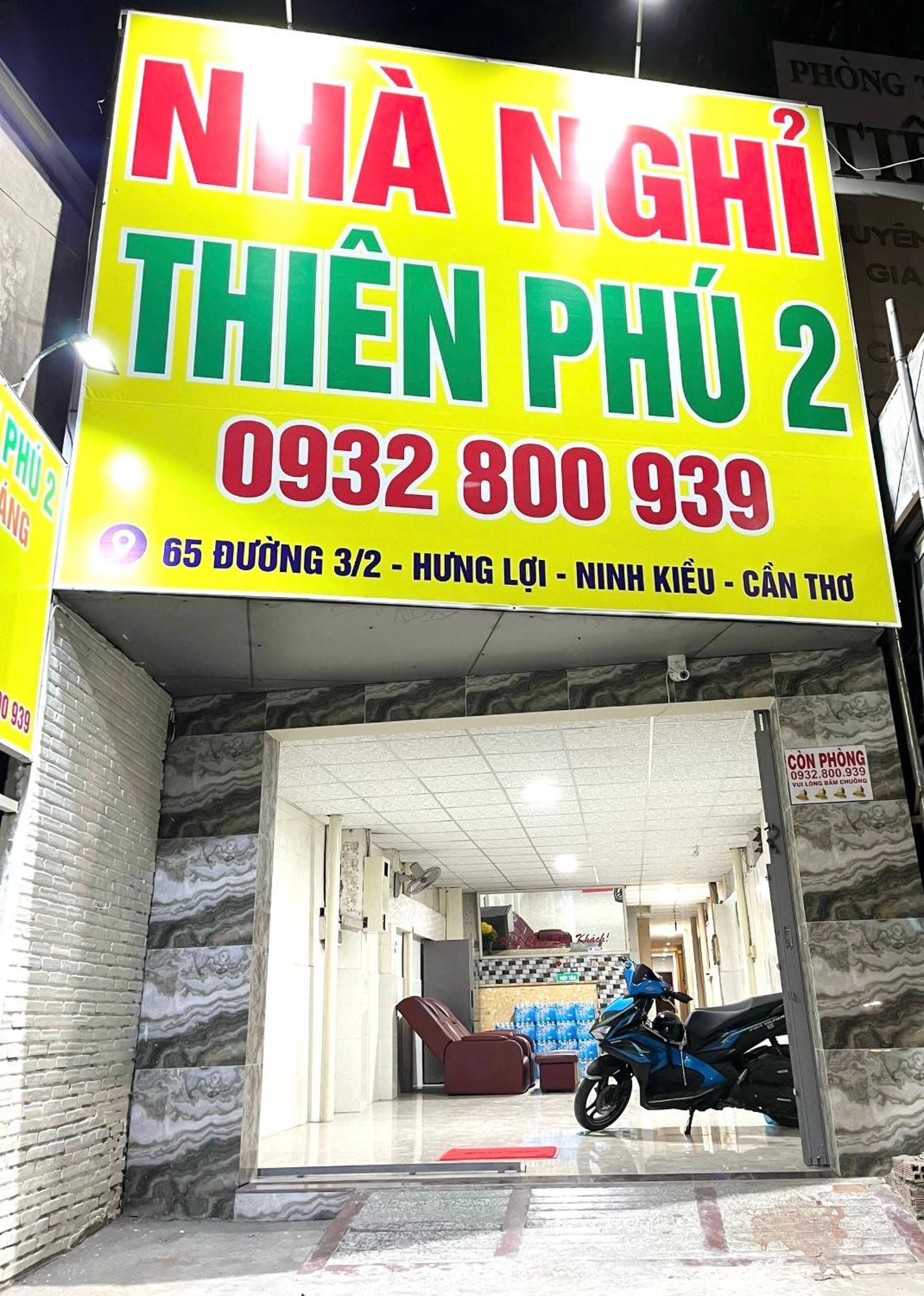 Nha Nghi Thien Phu 2 Hotell Cai Rang Exteriör bild